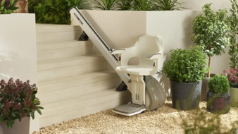 AccessBDD HomeGlide outdoor stair lift