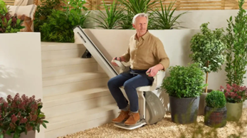 AccessBDD HomeGlide outdoor stair lift