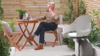 AccessBDD HomeGlide outdoor stair lift
