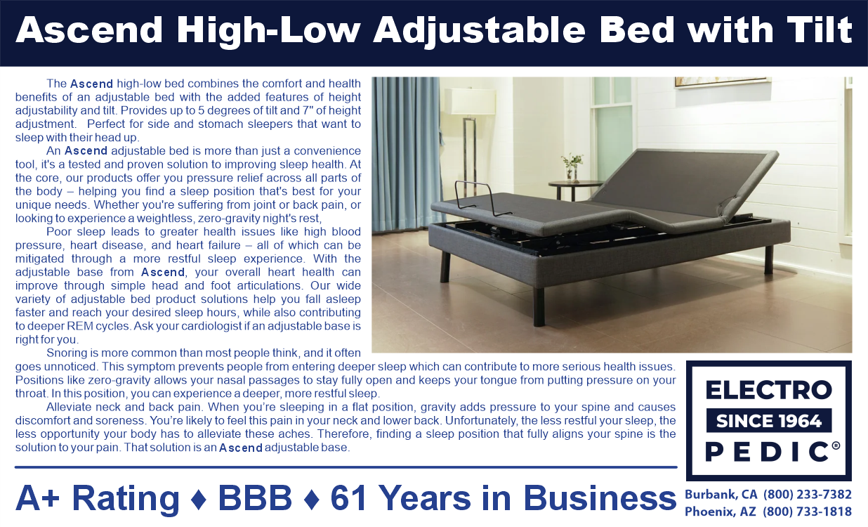 Price Ascend Hi Lo Bed