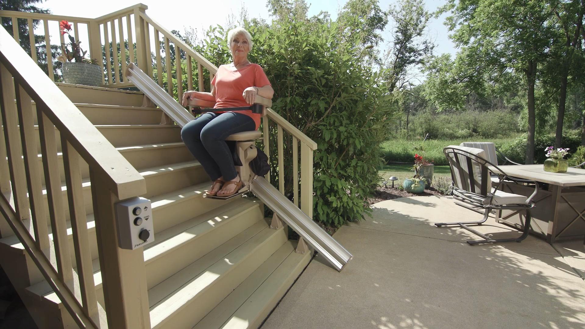 Bruno Elite outdoor stair lift