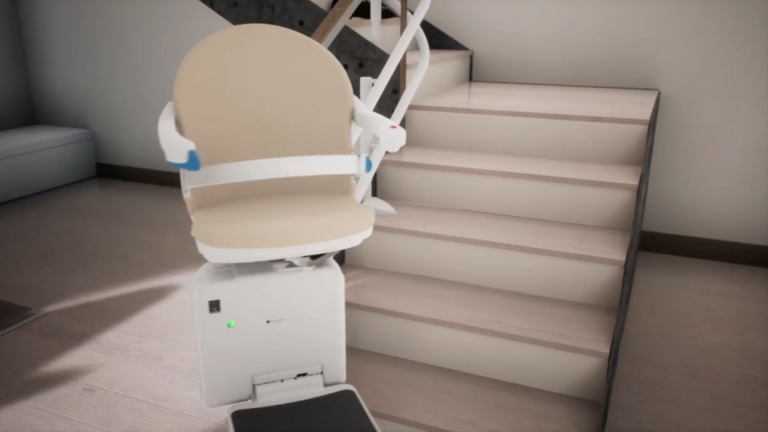 Handicare 4000 curved stair lift