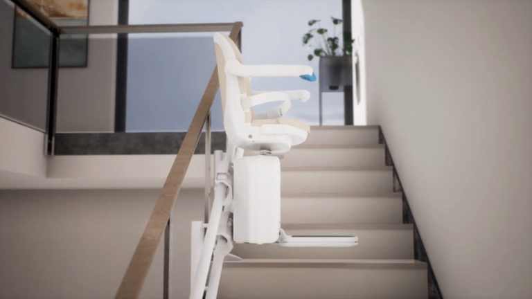 Handicare 4000 curved stair lift