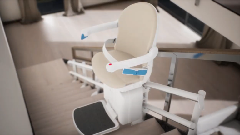 Handicare 4000 curved stair lift