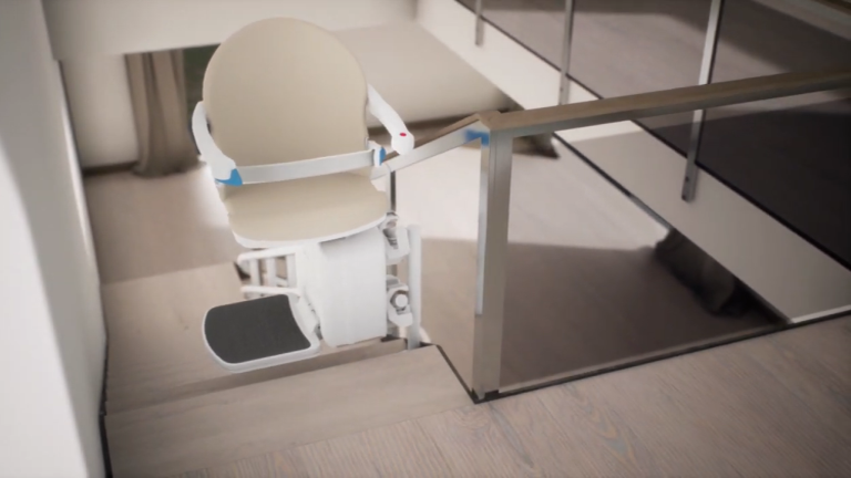 Handicare 4000 curved stair lift