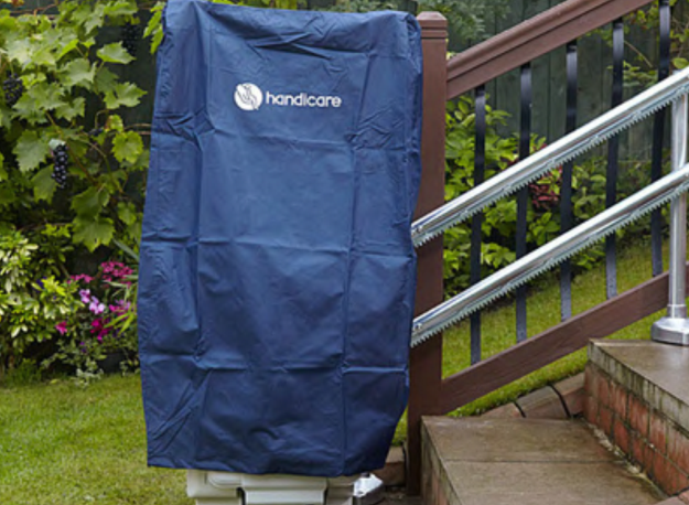 Handicare 4000 curved outdoor stair lift