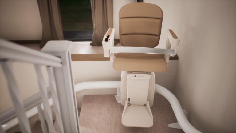 Handicare Freecurve curved stair lift