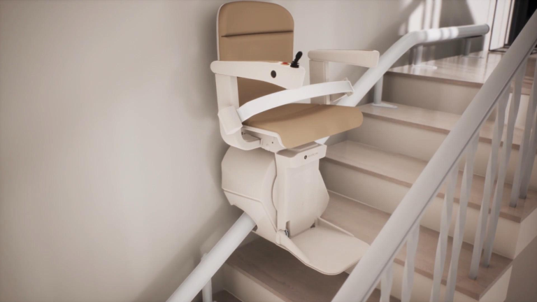Handicare Freecurve curved stair lift