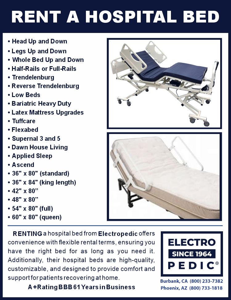 Rent a hospital bed